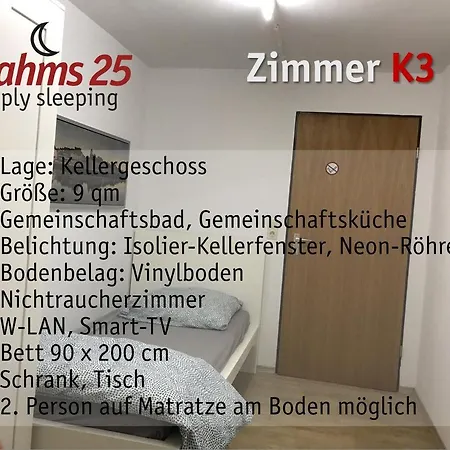 Homestay szállás Brahms 25 Regensburg