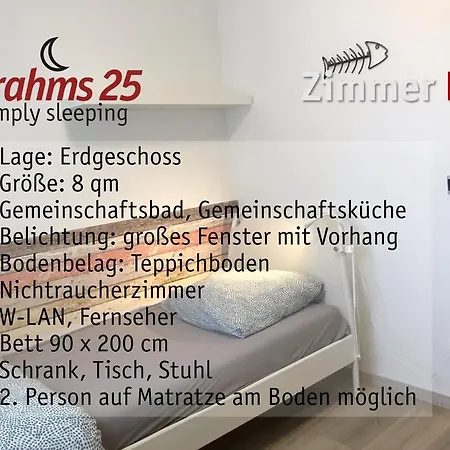 Privatunterkunft Brahms 25