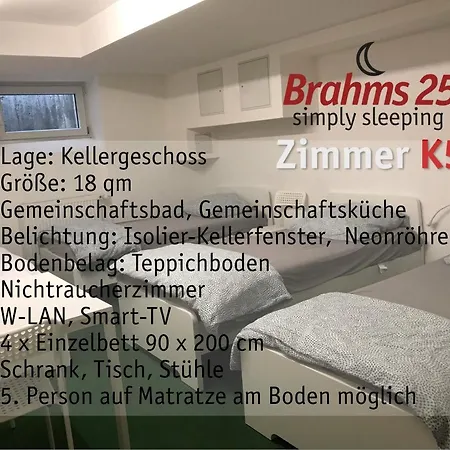 Homestay szállás Brahms 25